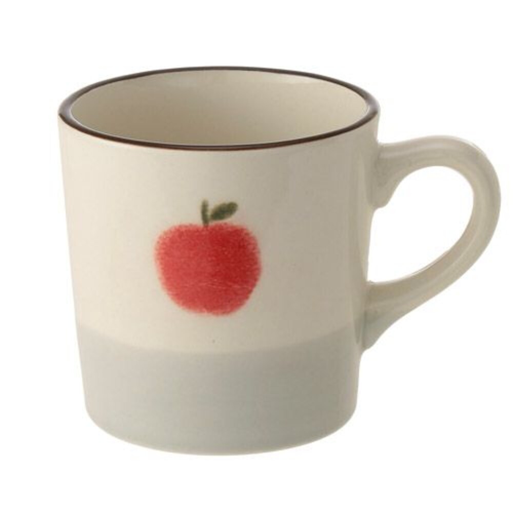 日本izawa井澤 美濃燒馬克杯360ml  瓷器 可愛水果 馬克杯 瓷器-規格圖6