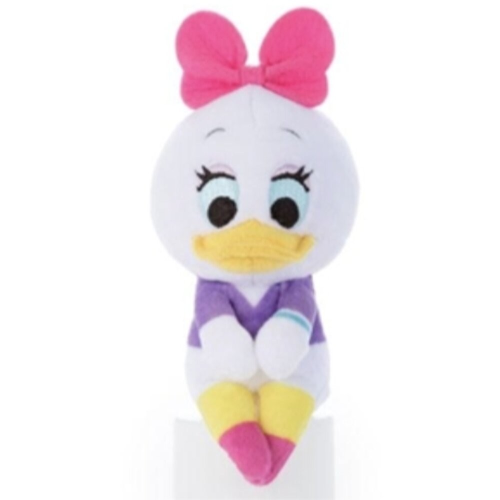 日本Disney 迪士尼TSUM 超可愛坐姿娃娃 排排坐 玩偶 拍照 米奇、米妮 維尼 唐老鴨 攝影娃娃-規格圖4