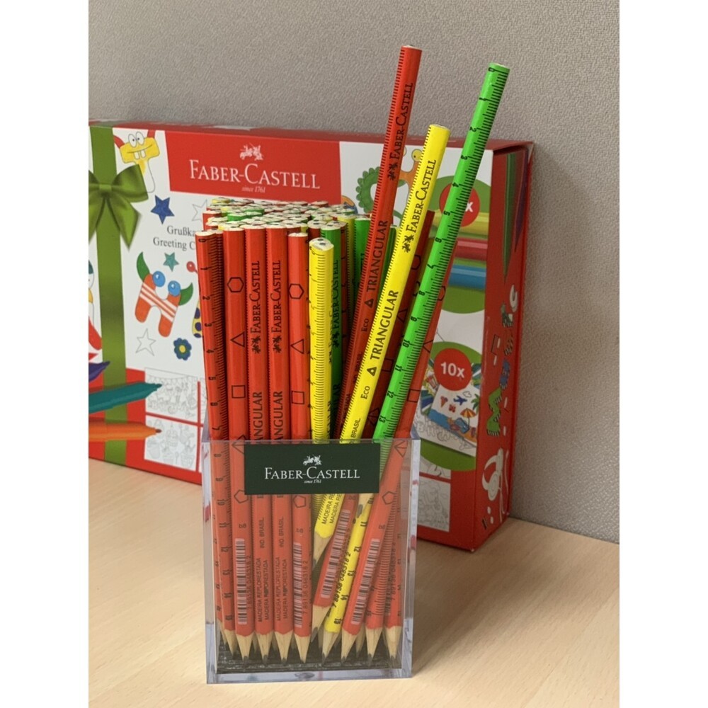 德國輝柏FABER-CASTELL 直尺造型小三角  美術用品 辦公事用品-規格圖3