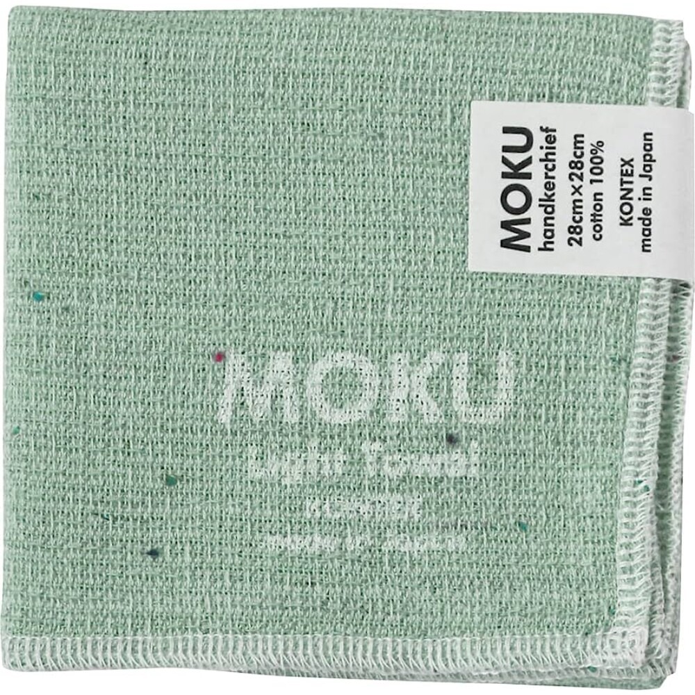 日本製 今治 KONTEX MOKU 手帕 手巾 小方巾 100％棉 輕柔時尚 吸水快乾-規格圖7
