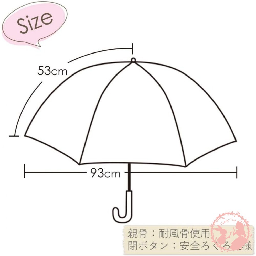 日本卡通防風傘骨折疊傘53cm（玩具總動員）雨傘 雨具 折疊傘 隨身傘-細節圖6