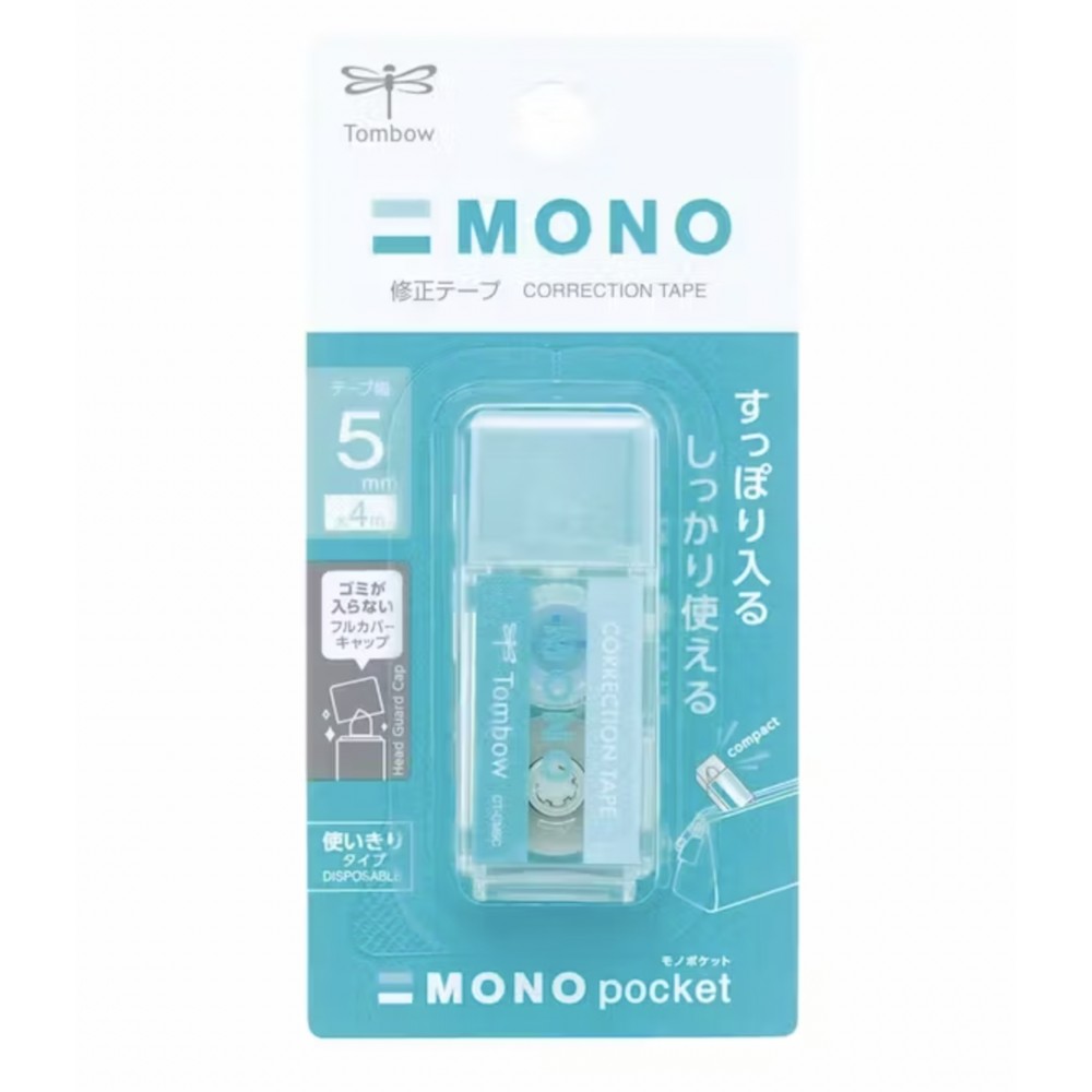 日本Mono Note 蜻蜓牌  極細修正帶 5mm 立可帶 文具用品  修正用品 開學用品 美勞用具 辦公事用品 高中-規格圖1