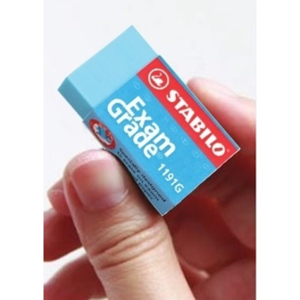 德國STABILO思筆樂Exam Grade彩色超淨黏屑塑膠擦 橡皮擦 擦子 擦布 文具用品 學生用品 事務用品 辦公事-規格圖2