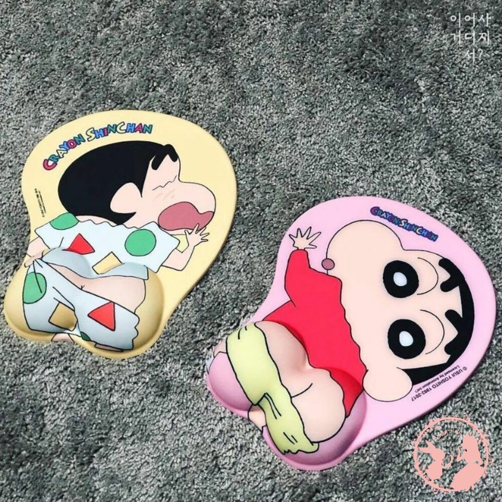 韓國熱銷 蠟筆小新性感翹臀3D滑鼠墊 滑鼠墊 韓國 卡通 蠟筆小新-細節圖6