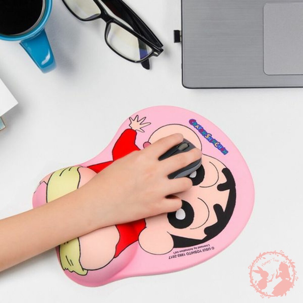 韓國熱銷 蠟筆小新性感翹臀3D滑鼠墊 滑鼠墊 韓國 卡通 蠟筆小新-細節圖7