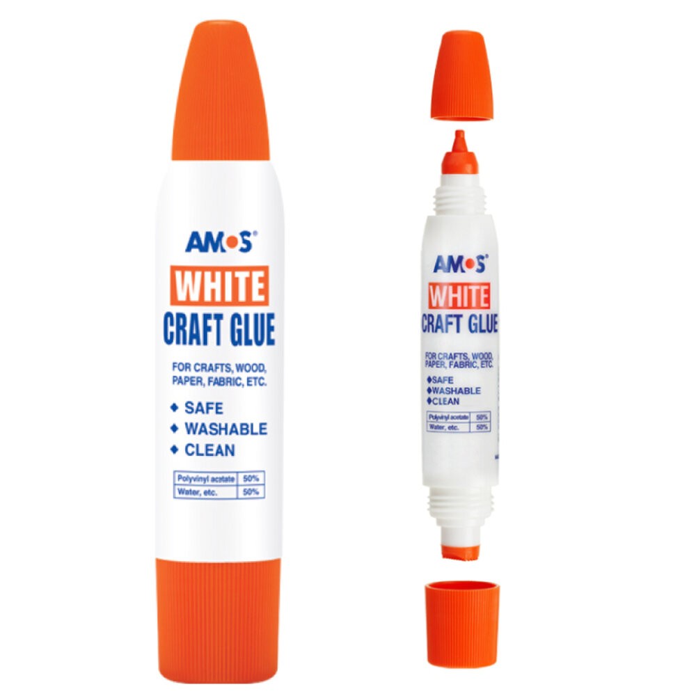 開學必備！增量！韓國AMOS 雙頭白膠 70ml 34ml-規格圖1