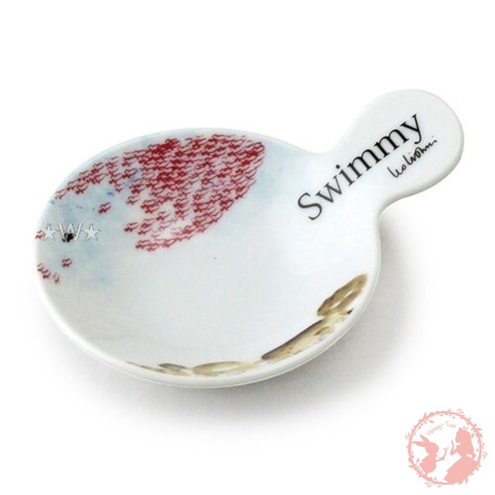 日本Leo Lionni's Friends 田鼠阿佛美濃燒 小巧小托盤 醬料碟-細節圖4