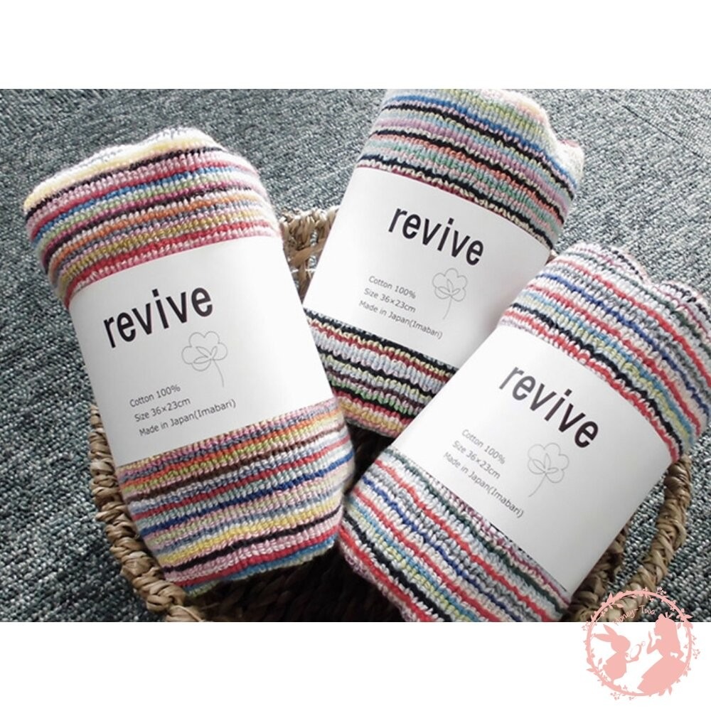 日本製revive今治毛巾彩虹家事布/抹布/彩色 擦碗巾 抹巾/洗碗布-細節圖2