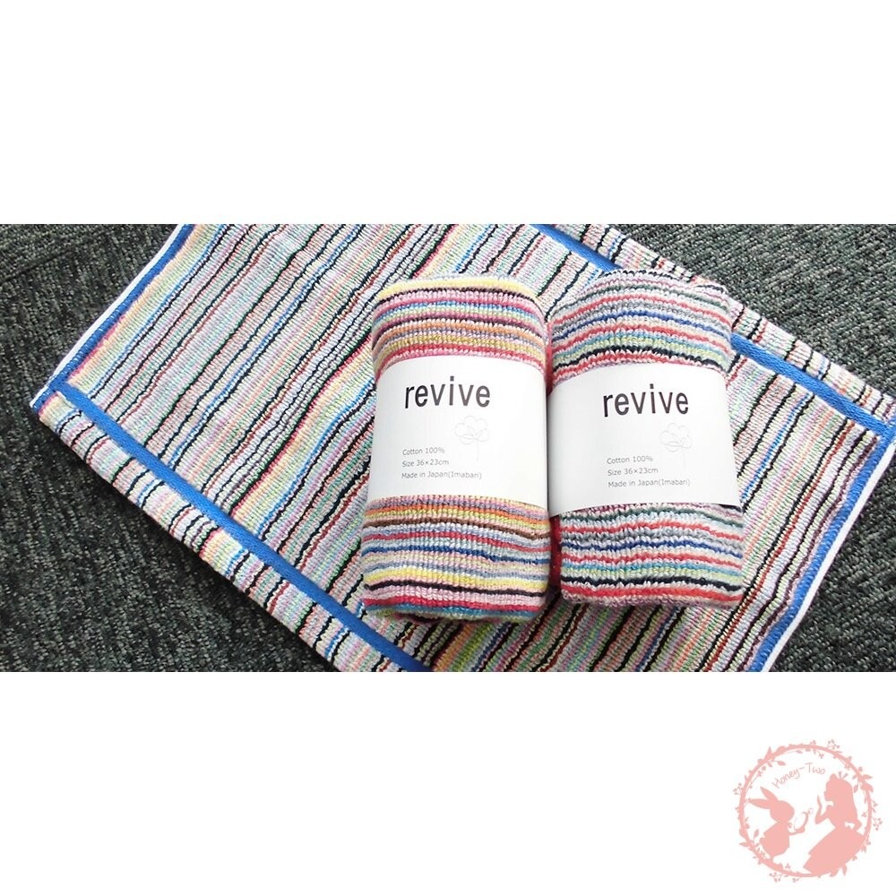 日本製revive今治毛巾彩虹家事布/抹布/彩色 擦碗巾 抹巾/洗碗布-細節圖4