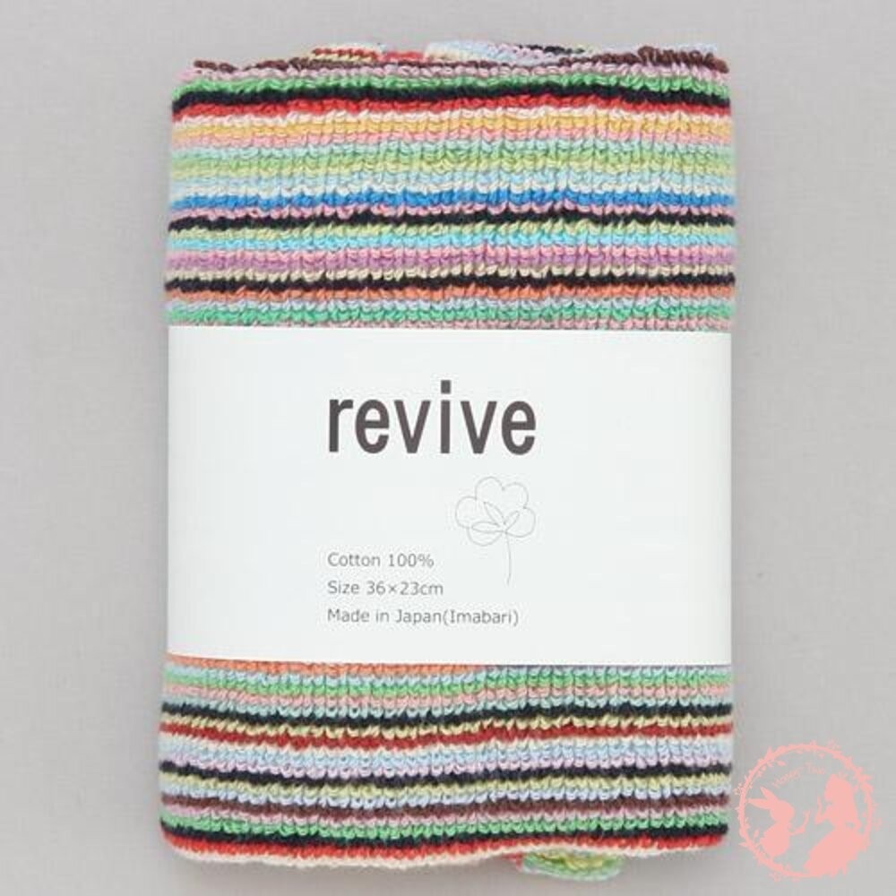 日本製revive今治毛巾彩虹家事布/抹布/彩色 擦碗巾 抹巾/洗碗布-細節圖8
