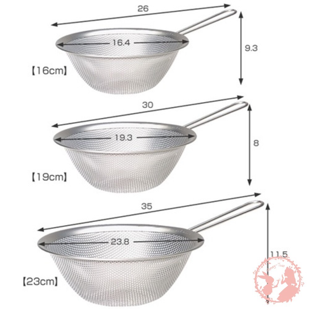 現貨 日本製 柳宗理不鏽鋼 調理盆 / 不鏽鋼 濾水網 濾網 濾水盆 有柄 有握把手 篩網-細節圖8