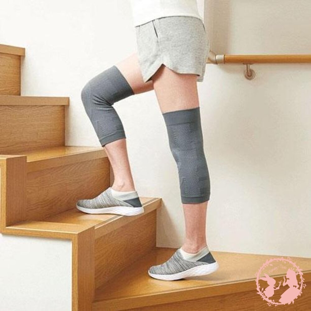 日本製 Cogit 備長炭 遠紅外線 保溫護套 膝蓋防寒護套  膝蓋專用2足入-細節圖5