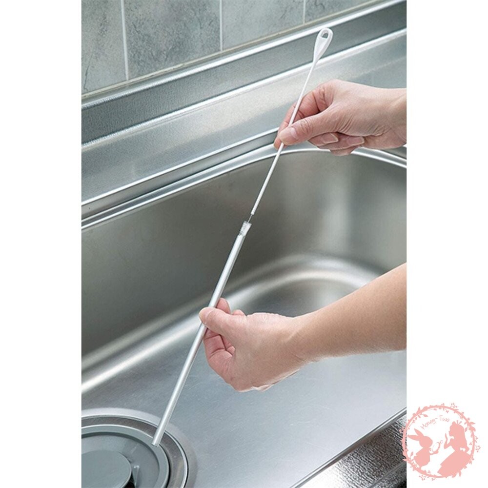 日本製Mameita吸管柔軟清洗刷/吸管刷 KB-821 可彎曲 吸管刷 吸管 清潔 刷子-細節圖4