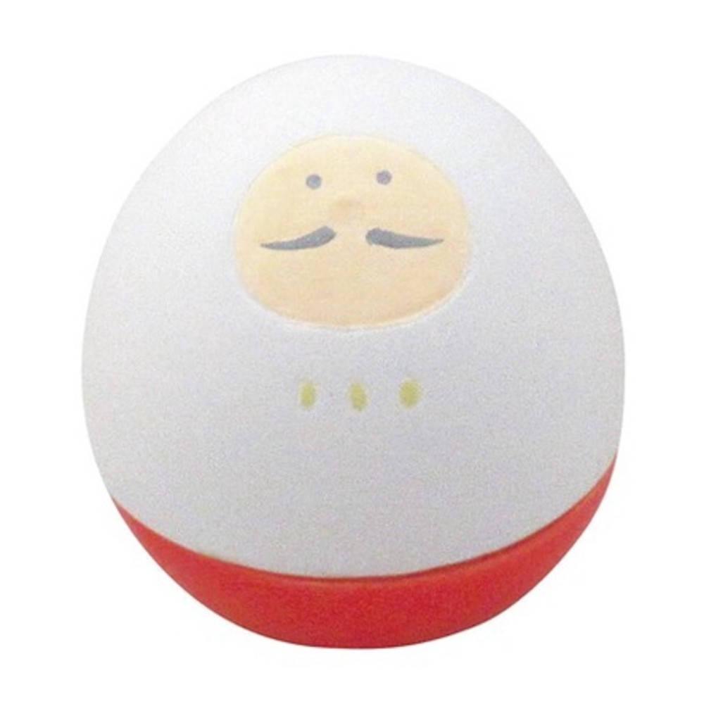 日本Decole 搖擺不倒翁造型陶瓷薰香擺飾 陶瓷擴香石 擴香器 香薰石 香氛 不含精油 達摩 貓咪 富士山-規格圖5