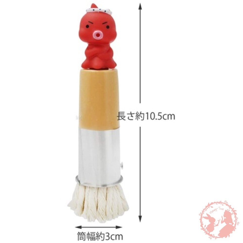 日本KAI貝印 章魚燒塗油刷附底座/烘焙用具/創意料理/食物裝飾-細節圖4