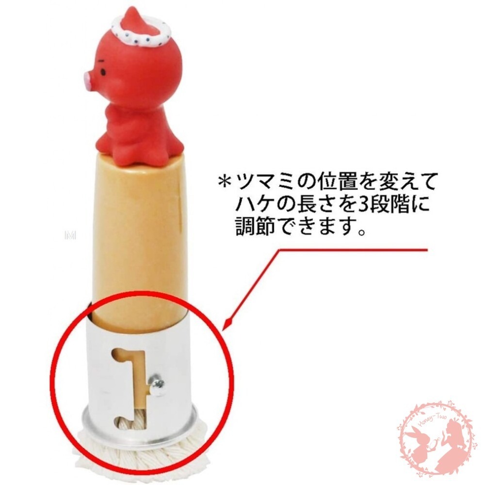 日本KAI貝印 章魚燒塗油刷附底座/烘焙用具/創意料理/食物裝飾-細節圖6