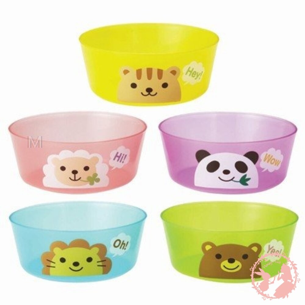 日本TORUNE Mama's Assist 動物圖案零食碗5入/兒童碗/安全餐具/點心碗 野餐 聚會 party-細節圖3
