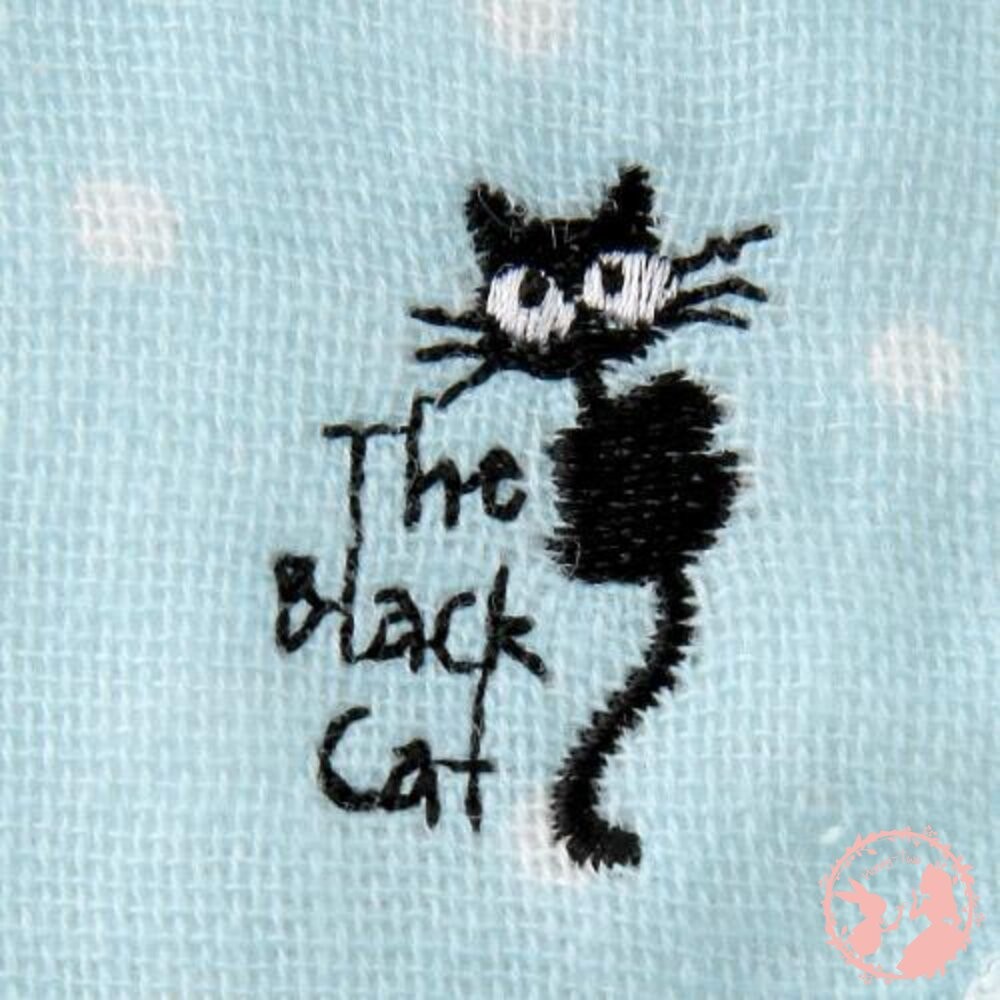 【現貨】日本製 今治 X Kontex 純棉 刺繡口水巾 小方巾 紗布毛巾 紗布巾 手帕 小毛巾 16cm-細節圖4