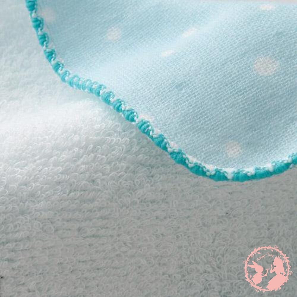 【現貨】日本製 今治 X Kontex 純棉 刺繡口水巾 小方巾 紗布毛巾 紗布巾 手帕 小毛巾 16cm-細節圖5