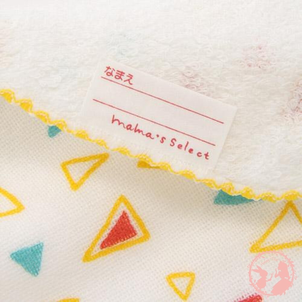 【現貨】日本製 今治 X Kontex 純棉 刺繡口水巾 小方巾 紗布毛巾 紗布巾 手帕 小毛巾 16cm-細節圖6