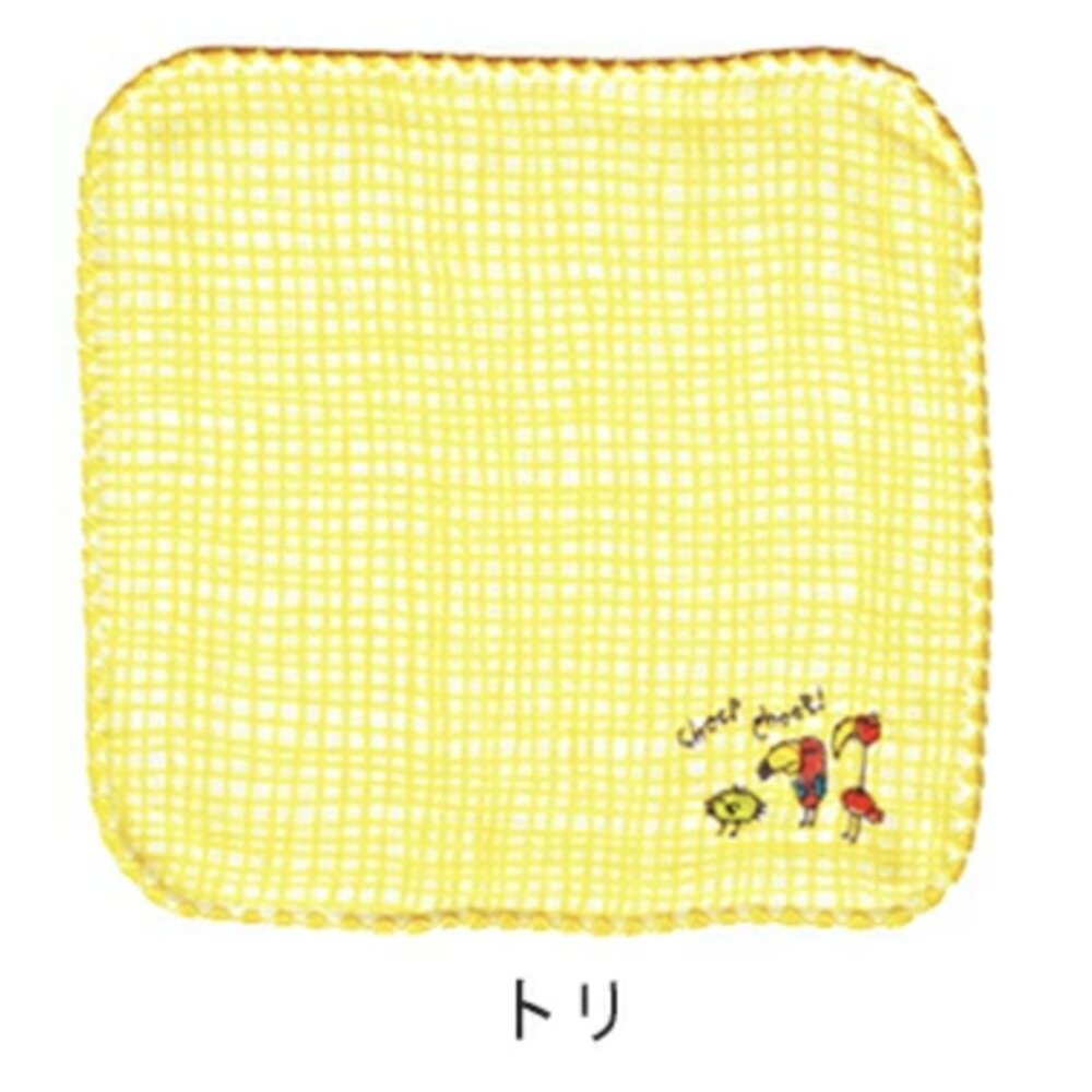 【現貨】日本製 今治 X Kontex 純棉 刺繡口水巾 小方巾 紗布毛巾 紗布巾 手帕 小毛巾 16cm-規格圖11