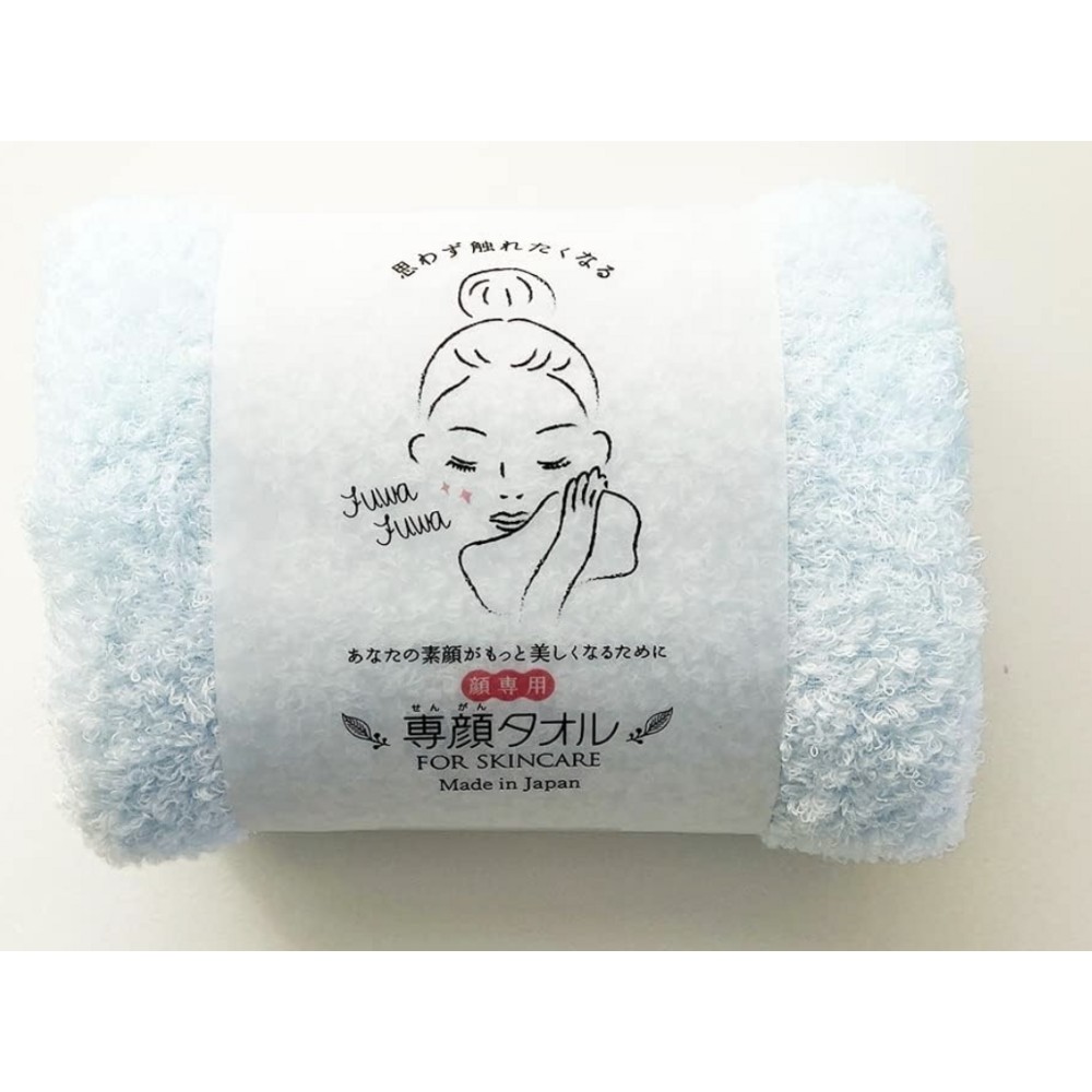 日本製 OBORO TOWEL 洗臉專用毛巾 洗臉毛巾 敏感肌適用 純棉 吸水 毛巾 32×60cm-規格圖4