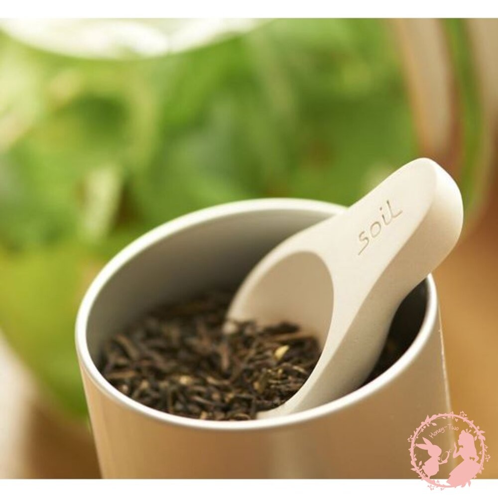 日本 SOIL 珪藻土防潮茶匙(短款) 100%日本直送 吸濕除臭可重複使用 天然乾燥劑 防潮湯匙/茶葉勺-細節圖2