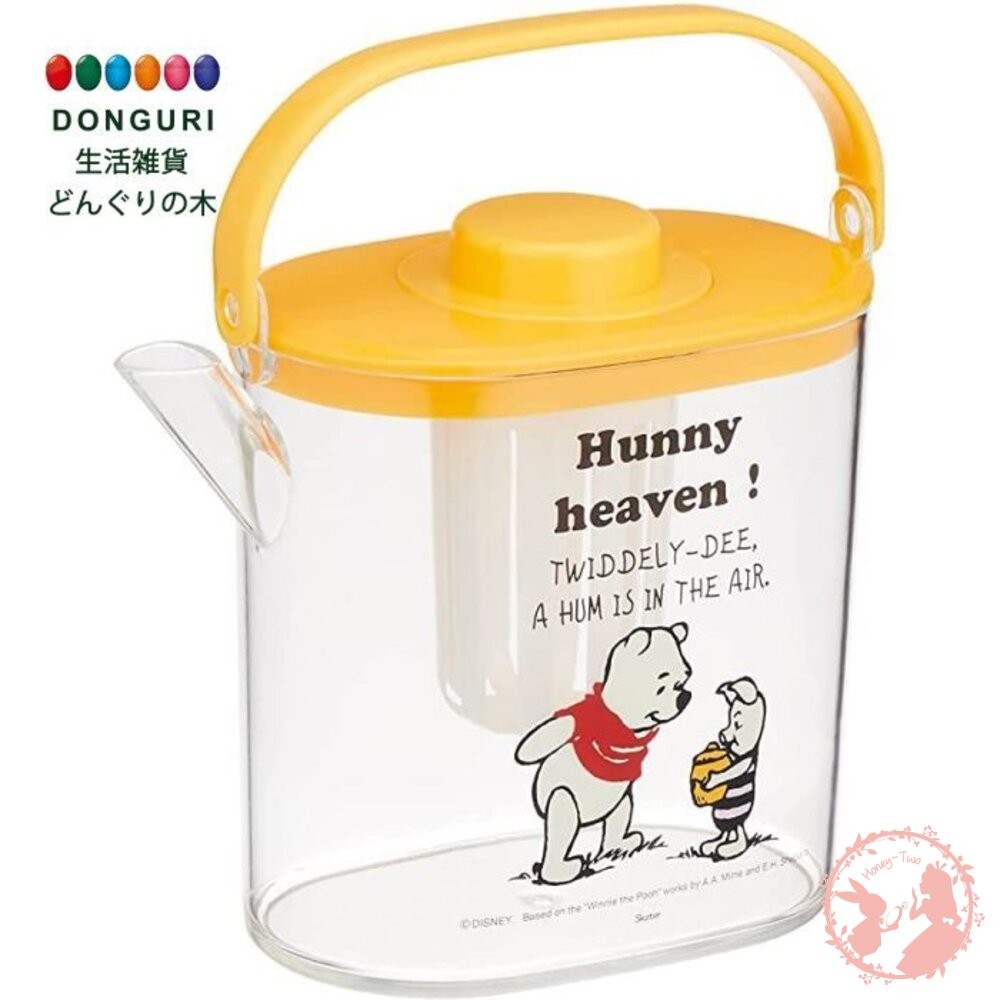 日本Skater x Disney   手提透明冷水壺 茶濾網與耐熱冷茶壺/冷水壺 1.2L-細節圖2