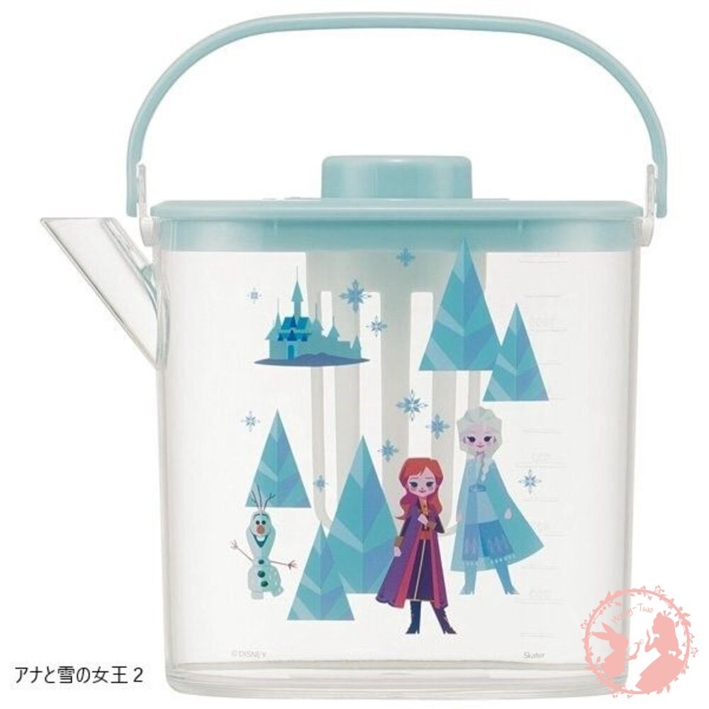 日本Skater x Disney   手提透明冷水壺 茶濾網與耐熱冷茶壺/冷水壺 1.2L-細節圖3