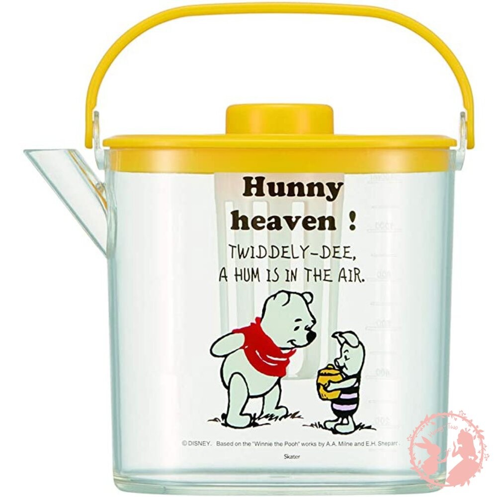 日本Skater x Disney   手提透明冷水壺 茶濾網與耐熱冷茶壺/冷水壺 1.2L-細節圖4