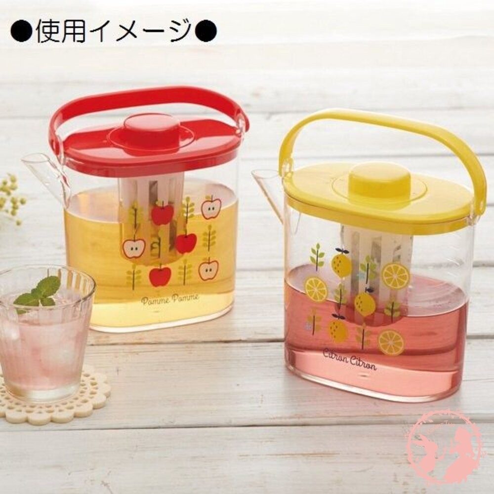 日本Skater x Disney   手提透明冷水壺 茶濾網與耐熱冷茶壺/冷水壺 1.2L-細節圖7