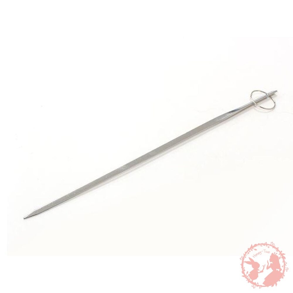 日本ECHO 不銹鋼烤肉串燒烤專用車叉 一卡5入-細節圖3