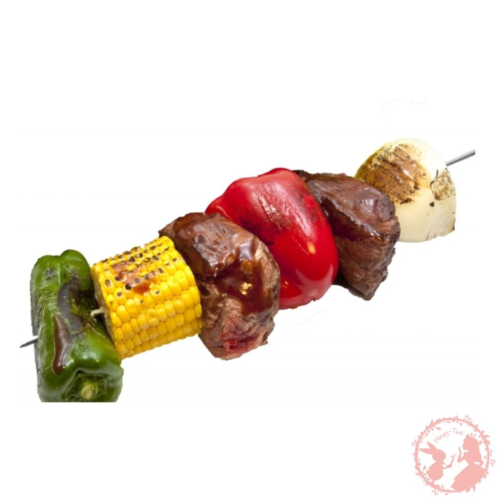 日本ECHO 不銹鋼烤肉串燒烤專用車叉 一卡5入-細節圖6