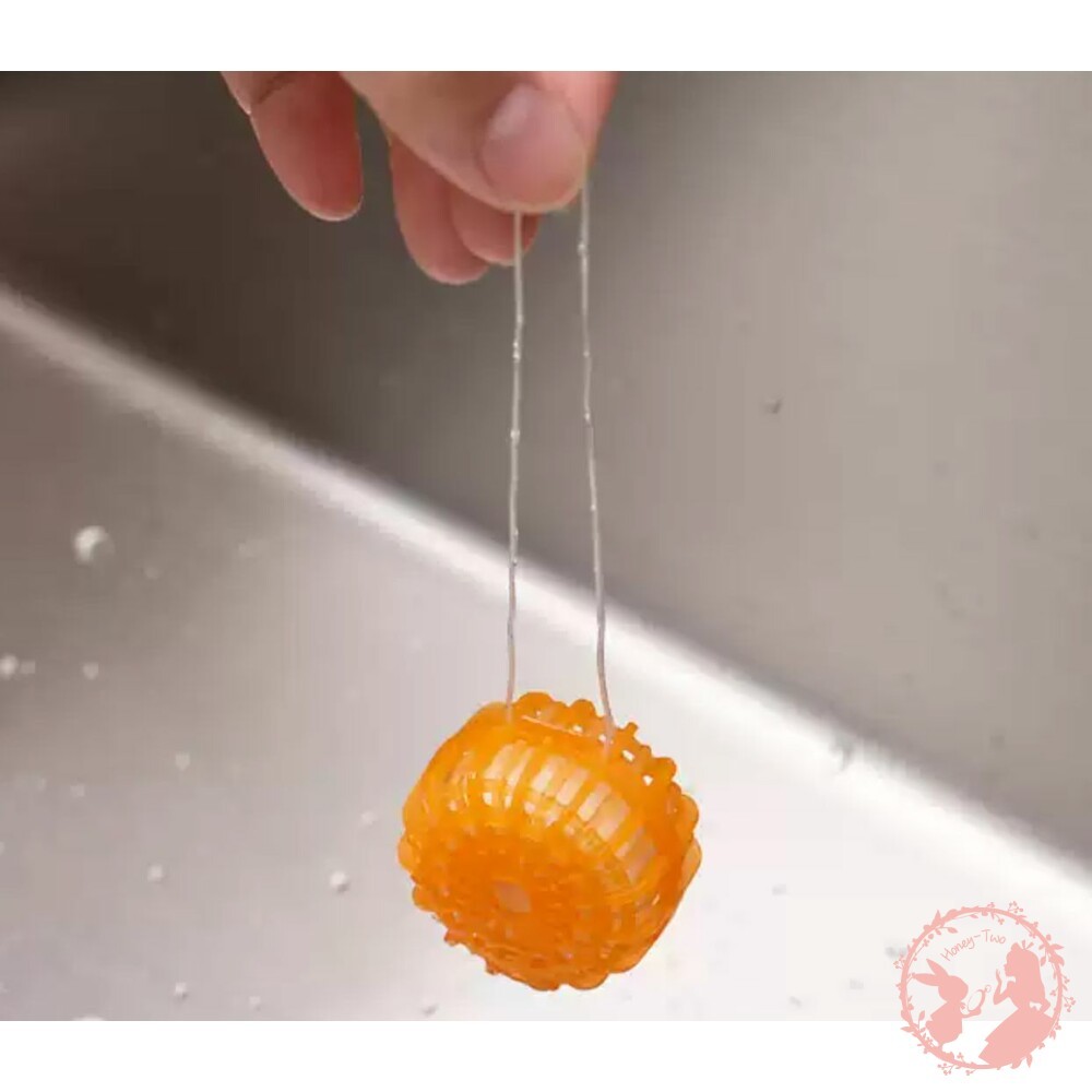 日本不動化學 廚房排水口 洗淨.消臭 吊掛式清潔錠 廚房排水口 洗淨.除臭清潔球-細節圖5