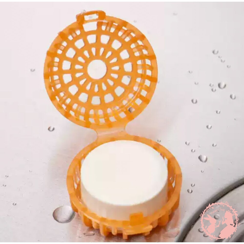 日本不動化學 廚房排水口 洗淨.消臭 吊掛式清潔錠 廚房排水口 洗淨.除臭清潔球-細節圖6