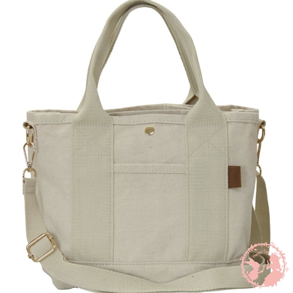 日本新款ALTROSE 2WAY 3格帆布手提包-細節圖7