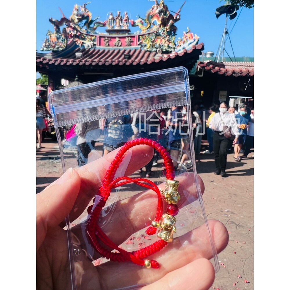 🔥紫南過香爐 招財神器3D貔貅紅繩手鍊 咬錢貔貅、招財手鍊、男女都可帶 招財貔貅 開運手鍊 保平安-規格圖5