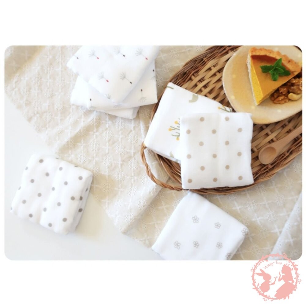 日本原田織物 八重紗純棉萬用擦拭 手帕 家事布紗布巾2入 家事萬用布 抹布 廚房抹布 餐具擦拭布-細節圖9