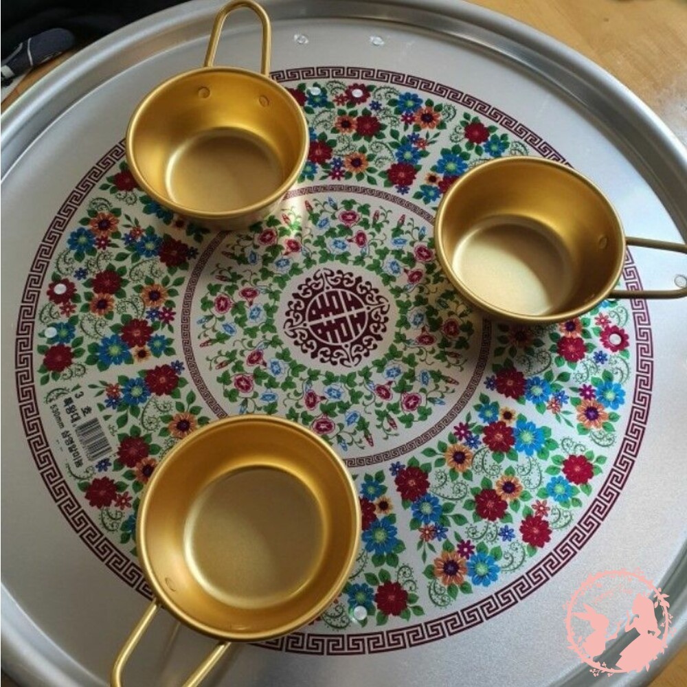 韓國製 瑪格利米酒碗 露營 野餐 聚餐  圓形米酒碗 韓國拉麵 米酒碗裝飾馬格利酒-細節圖3
