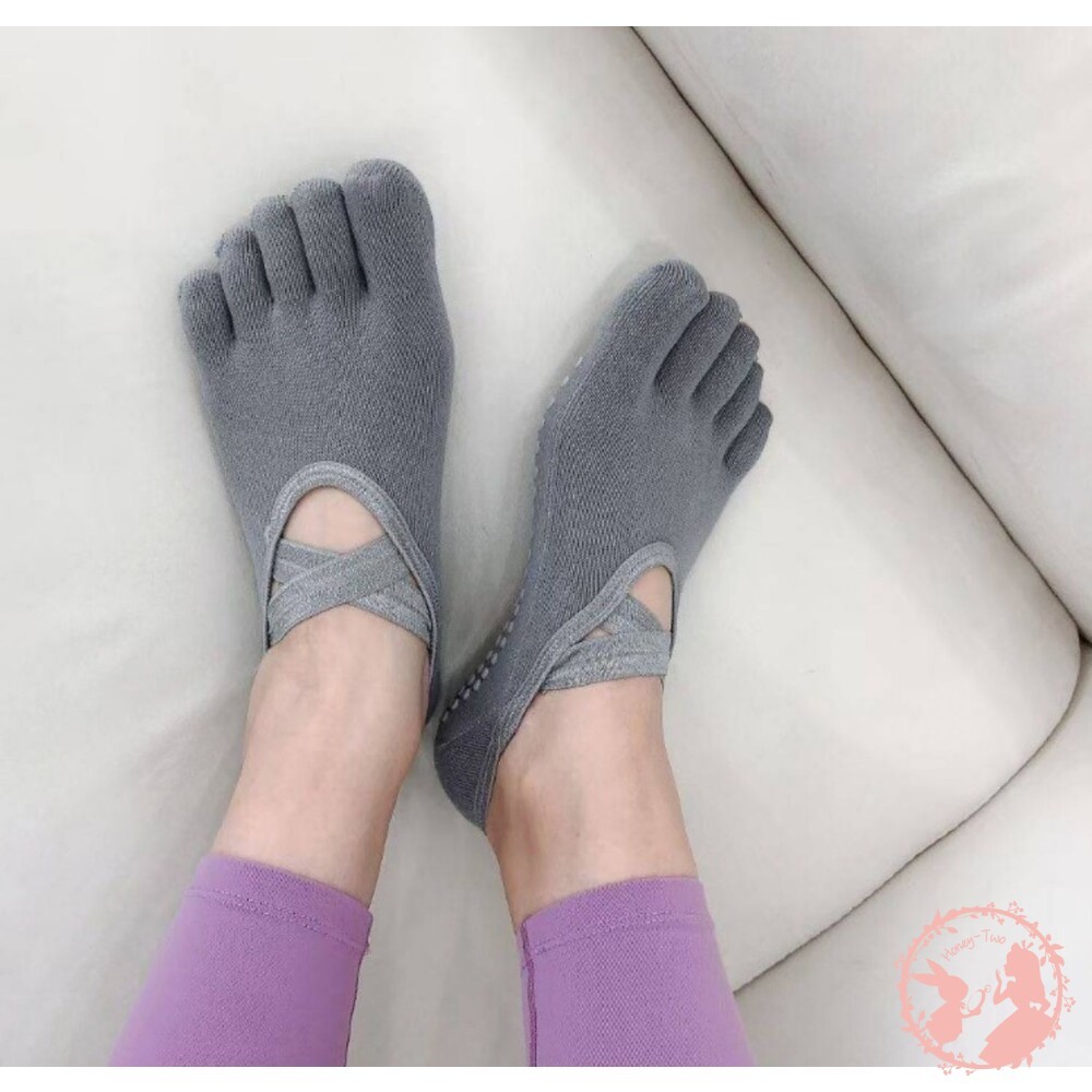 韓國BITZ 韓國新品 吸汗透氣帶式止滑五趾襪（包趾襪）-單雙-細節圖5