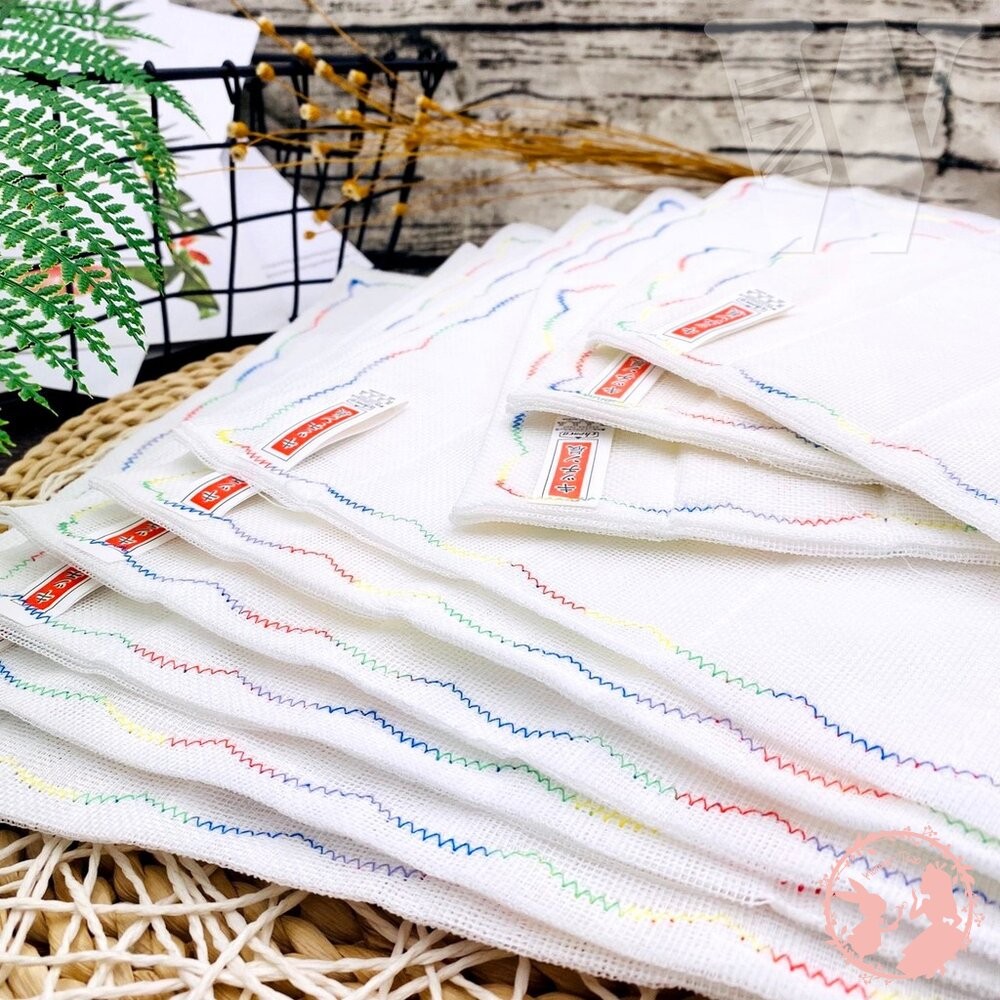 日本 CHENCO 16層木質纖維繡花洗碗布 台灣製 團購熱銷款 廚房必備 免洗劑洗碗布-細節圖3