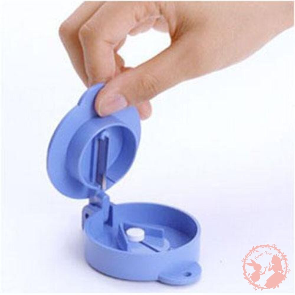 日本製SUNCRAFT 川嶋工業圓形藥丸切片器 錠劑切割器 藥物 藥丸 保健食品 錠劑 切割 分割-細節圖3