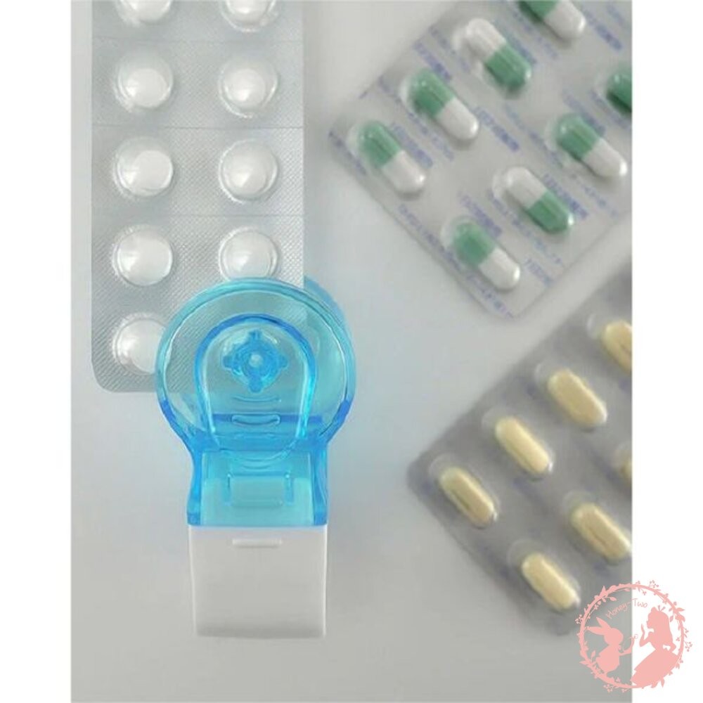 日本製 YAMADA便攜式取藥器 藥片拿取器 省力取藥器 便攜式 鋁箔藥盒取藥器 分藥器-細節圖4