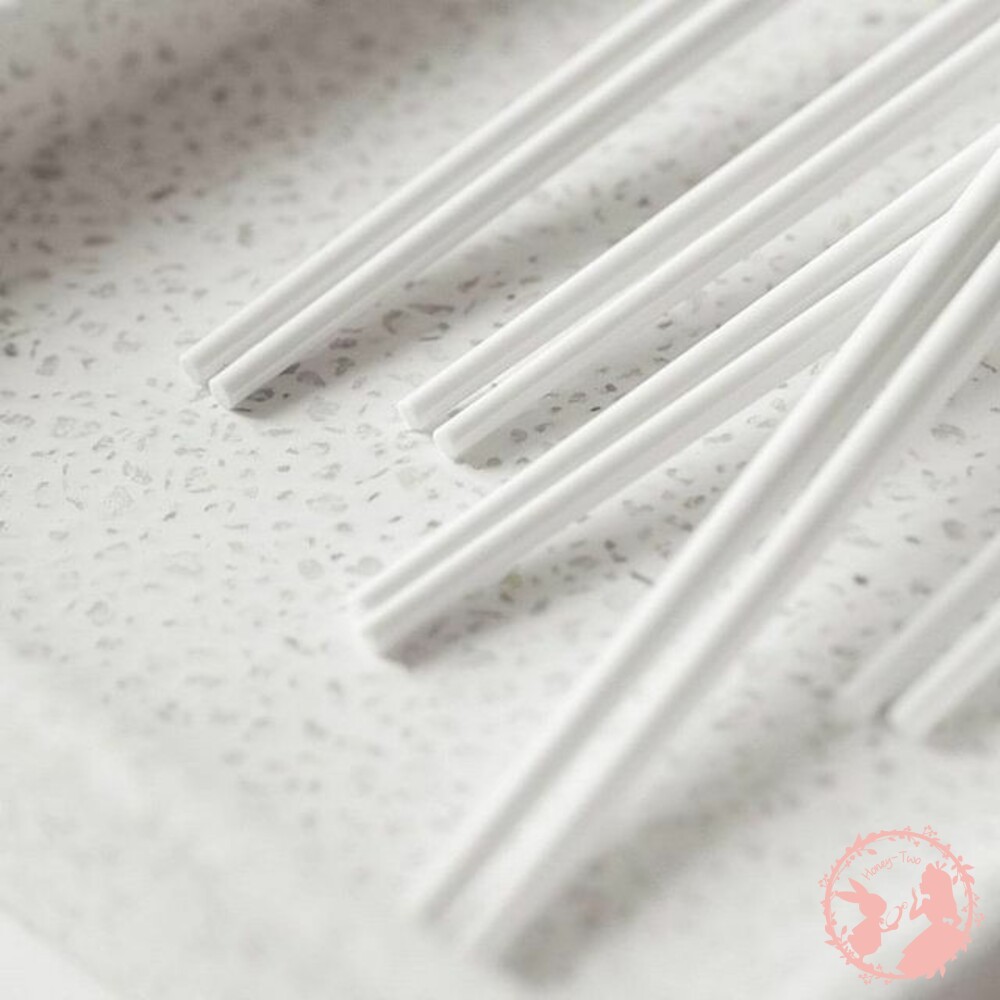 赫本風陶瓷白瓷筷 5雙 筷子 餐具-細節圖4