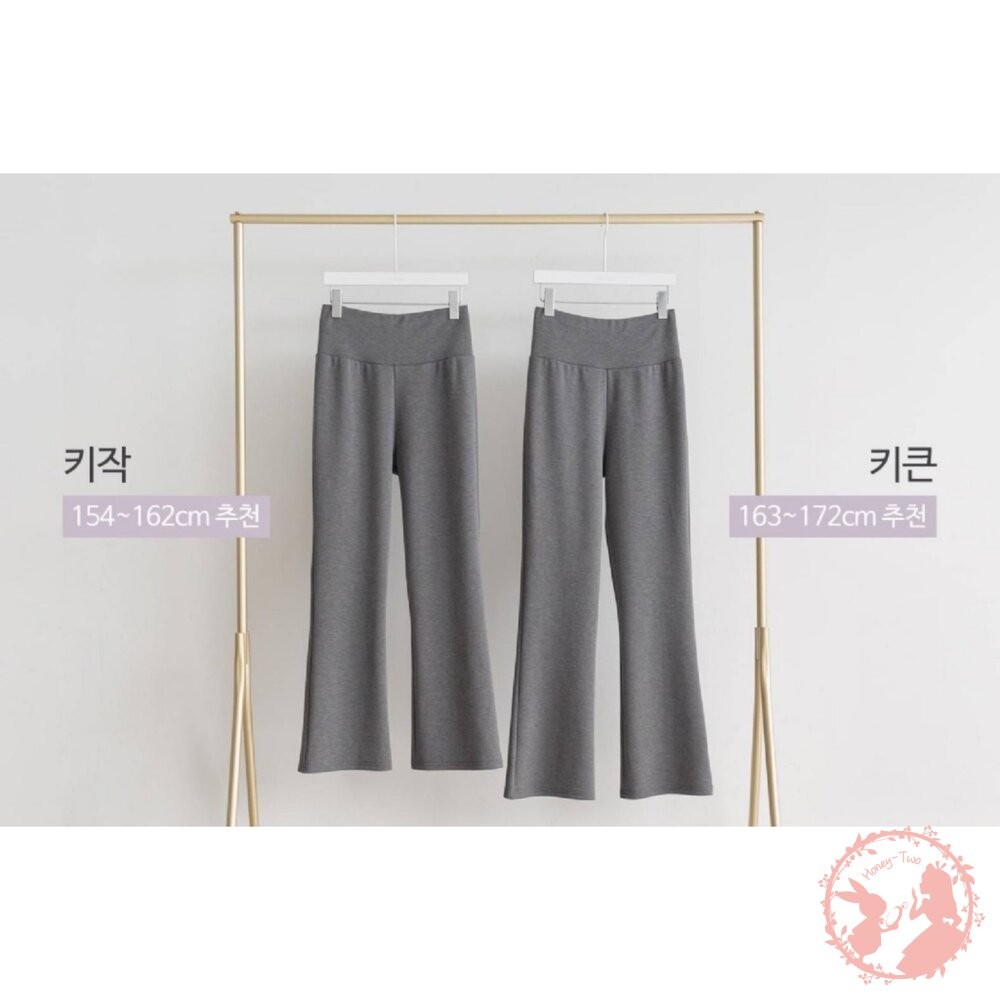 韓國初秋版 超彈收腹顯瘦闊褲-細節圖3