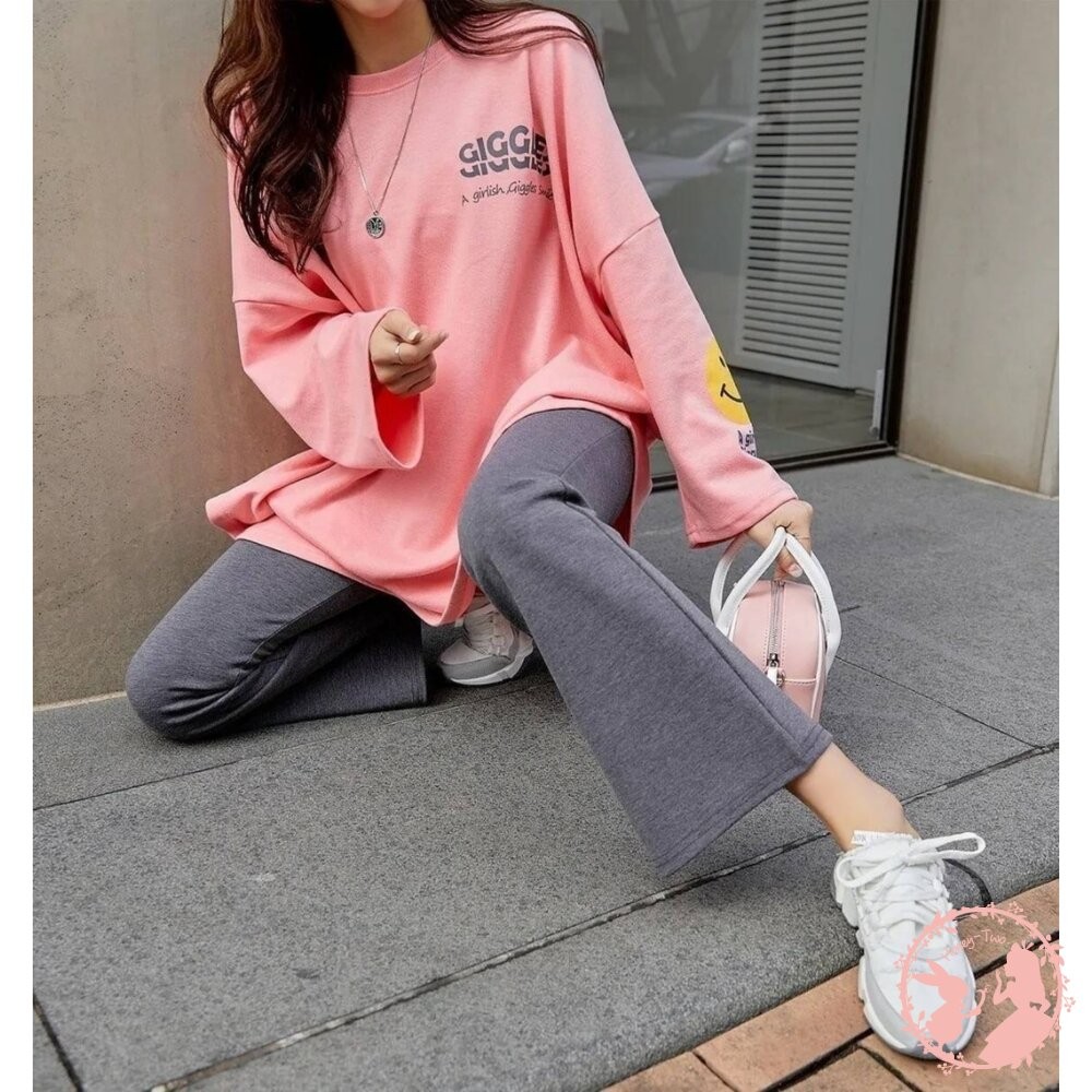 韓國初秋版 超彈收腹顯瘦闊褲-細節圖6