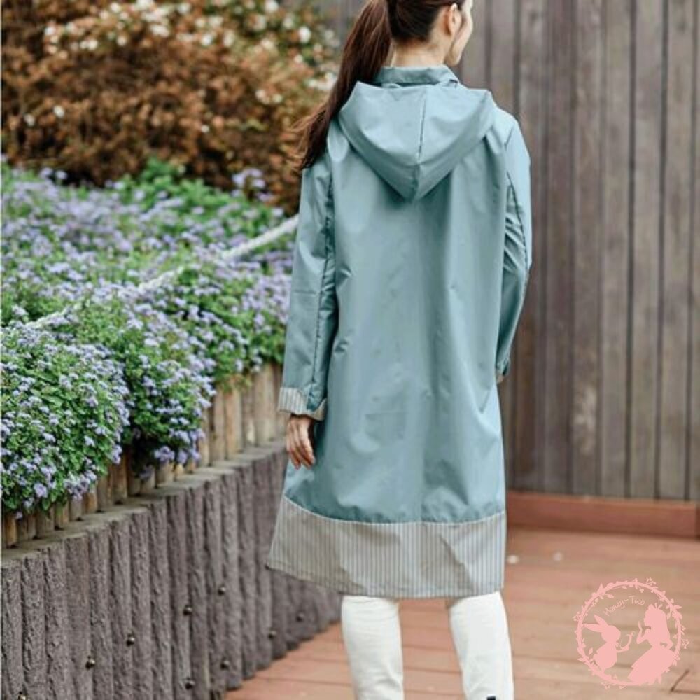 日本Actual PRODUCTS 斯登領大衣型雨衣-細節圖3