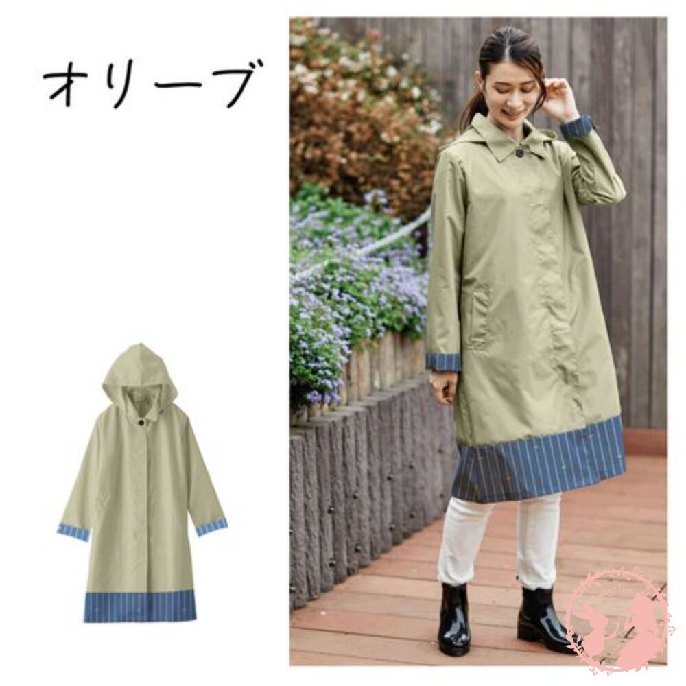 日本Actual PRODUCTS 斯登領大衣型雨衣-細節圖4