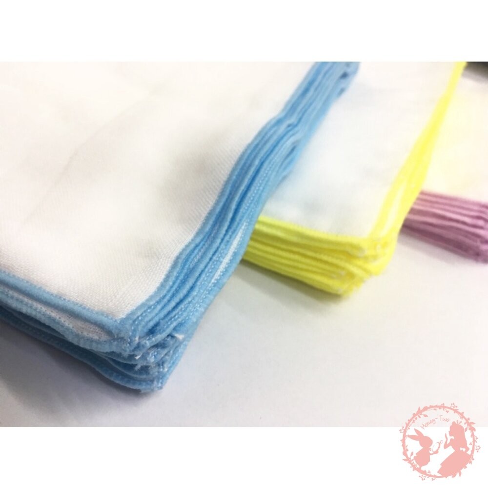 日本製純棉紗布巾/純棉手帕/ 純棉紗布巾 高密度雙層口水巾 口水巾 洗臉巾 洗澡巾 餵奶巾 手帕巾-細節圖5