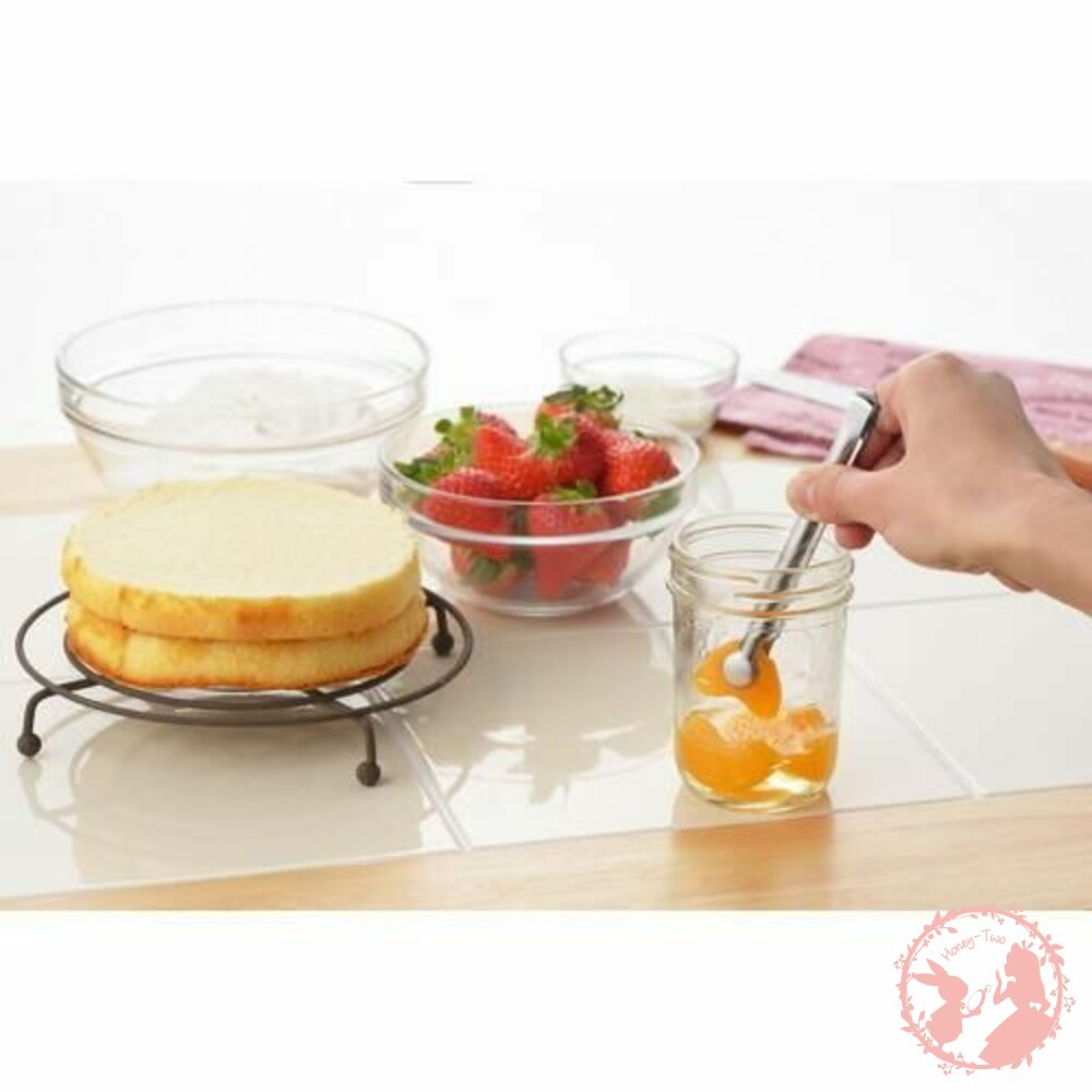 日本YOSHIKAWA吉川 日本製 小罐子專用不鏽鋼迷你夾 醬料瓶 小菜夾 罐頭夾-細節圖4